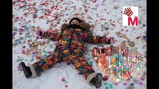 Взрываем хлопушки хлопушки на день влюбленных Обзор и распаковка новогодних хлопушек обзор хлопушка