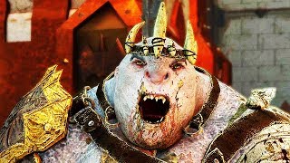 SHADOW OF WAR - HIGH Level 578 Commander Overlord lvl 65 Warmonger Citadel Boss Battle