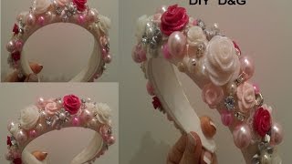 Обруч как у Дольче&Габана D&G стильный обруч своими руками )