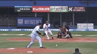 【プロ野球パ】ロッテ満塁の好機も、井端の超絶美技に阻まれる 2015/03/15 M-G