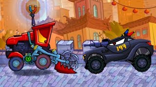 Хищные машины 3 Машина ест машину Car Eats Car #22 мультик игра про гонки с тачками #МАШИНКИКИДА