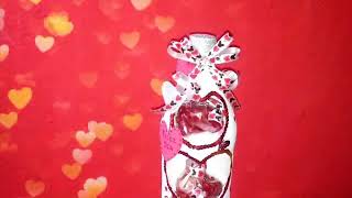 ? BOTELLA DECORADA PARA ESTE 14 DE FEBRERO?