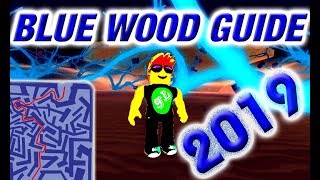 Lumber Tycoon 2 - BLUE WOOD - Maze Map - 2019