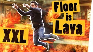 Challenge: Boden ist Lava Challenge XXL - im Einkaufszentrum! || „Das schaffst du nie!“