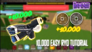 Naruto RPG Beyond | How To Get Maxed Ryo | Best Grinding Place [MONEY]