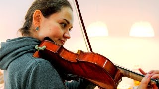 Концерт для скрипки у малышей. Частный детский сад "Развитие".