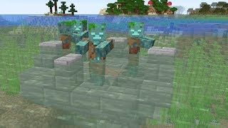 Minecraft 1.13 News: Drowned Homes? 1.14 Slabs And Stair Update!