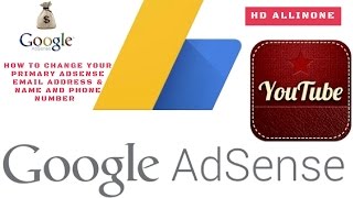 How to Change  Primary Adsense Email | Address | Name And Phone Number  HD