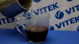 Кофе мелкого помола в кофемолке VITEK VT-1548 BK