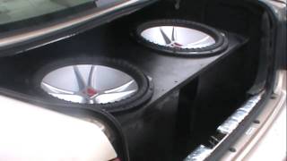 2 15" Kicker CVR's