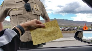 Tesla Model X Ticket for 163 mph!
