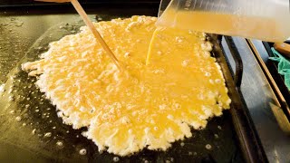 합정동 오믈렛 버거, 생활의 달인 오믈렛,  떡갈비, Omelet Burger Master, rib Burger, egg omelet, Korean street food
