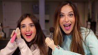 TINY HANDS CHALLENGE!! - MAKEUP EDITION