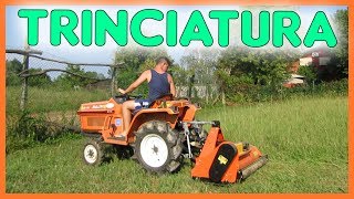 LA MIA PRIMA TRINCIATURA CON IL KUBOTA!