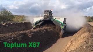 Komptech Topturn X67 Windrow Turner