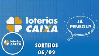 Loterias Caixa: Quina, Dupla Sena, Dia de Sorte e mais 06/02/2020