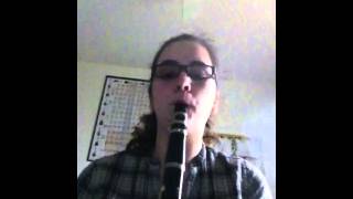 Sally's Song- Clarinet Cover