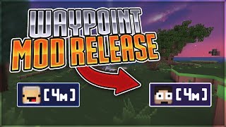 WAYPOINT MOD RELEASE (SHOWS MINECRAFT HEADS)