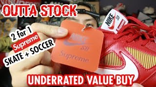 SUPREME x NIKE SB Gato: low hype - high bargain sneaker