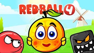 КРАСНЫЙ ШАРИК 4 как открыть шарик ДЕТСКИЙ ЛЕТСПЛЕЙ ВИДЕО  RED BALL 4 game