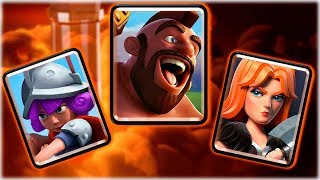 LA TRIFECTA SIGUE MUY FUERTE, Mazos Old School#2 en Clash Royale [WithZack]