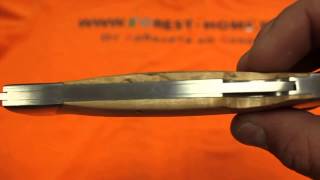 Нож складной Marttiini CURLY BIRCH