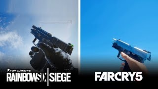 Rainbow Six Siege vs Far Cry 5 - WEAPONS COMPARISON