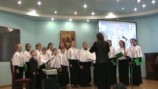 Выступление детско-юношеского православного хора «Рождественский»