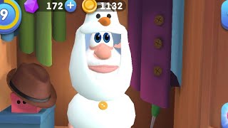 ГОВОРЯЩИЙ БУБА ИГРА Мультик для детей НОВЫЕ СЕРИИ Ухаживаем за Бубой Talking Booba Game for kids