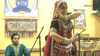 Anwar Khan & Judit Abraham at Sambhala Kalbeliya dance