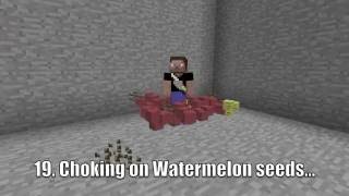 Minecraft - 100 Ways To Die In Minecraft - V2 P2