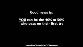 Do people pass the AAPC CPC exam on the first try and how do they do it