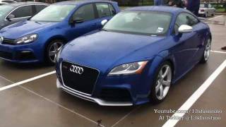 2012 Audi TT RS and Volkswagen Golf R - Walkaround