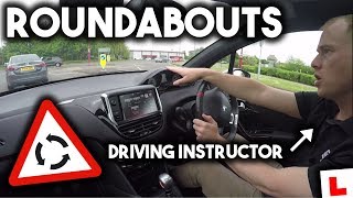 How To Use Roundabouts with a DRIVING INSTRUCTOR