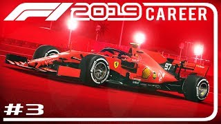 F1 2019 Career Mode Part 3 | INCREDIBLE DOUBLE OVERTAKES | Bahrain GP