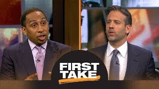 First Take reacts to Carmelo Anthony staying with Thunder next season | First Take | ESPN