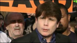 On Last Day Free, Blagojevich Offers Last Words