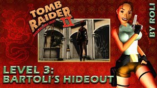 Tomb Raider 2 (1997) - Level 3: Bartoli's Hideout Walkthrough