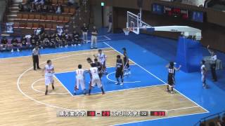 関東大学バスケ2012入替戦 順天堂大学vs江戸川大学