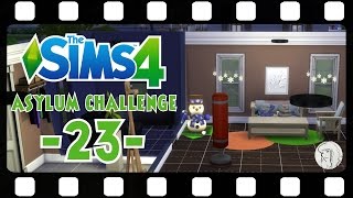 ASYLUM CHALLENGE ★ 23: Weihnachtlich geschmückt ... bißchen :) ★ Let's Play DIE SIMS 4