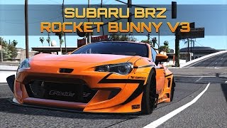 GTA 5 - Subaru BRZ Rocket Bunny V3 | Car Showcase | GTA 5 Modding