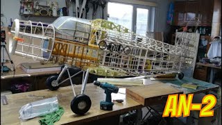 Радиоуправляемая модель самолета  Ан-2 (4 метра)  №2