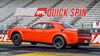 2018 Dodge Demon/2017 Durango SRT | Quick Spin