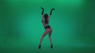Go Go Dance Girl. PJ - Green Screen Video Footage. CHROMAKEY ?
