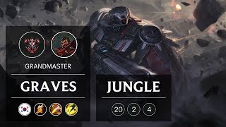 Graves Jungle vs Rek'Sai - KR Grandmaster Patch 9.5