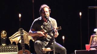 Eddie Vedder - SOON FORGET @ Ohana Festival 08-27-16