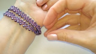 Choker or bracelet. DIY.  Узор для чокера или браслета