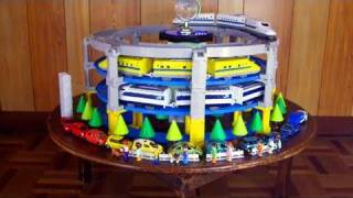 ちゃぶ台プラレール Plarail on the 'chabudai' table