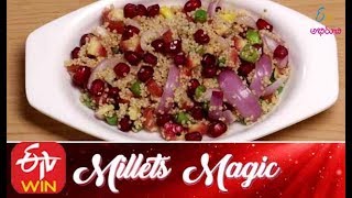 Millet Veg Salad |  Milets Magic | 22ndJanuary 2020 | Full Episode | ETV Abhiruchi