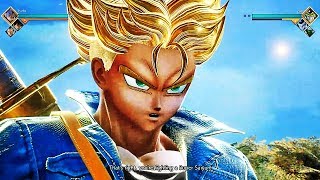 JUMP FORCE - NEW SSJ Trunks Awakening Gameplay & Combos / Skills! Trunks Vs Cell Gameplay